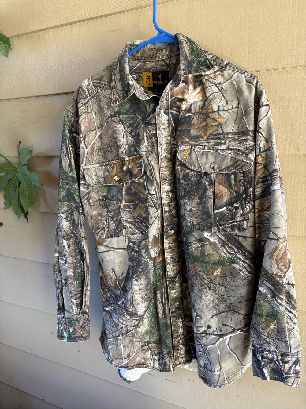 Browning Realtree Camo Shirt Jacket in Brown, Green & Tan